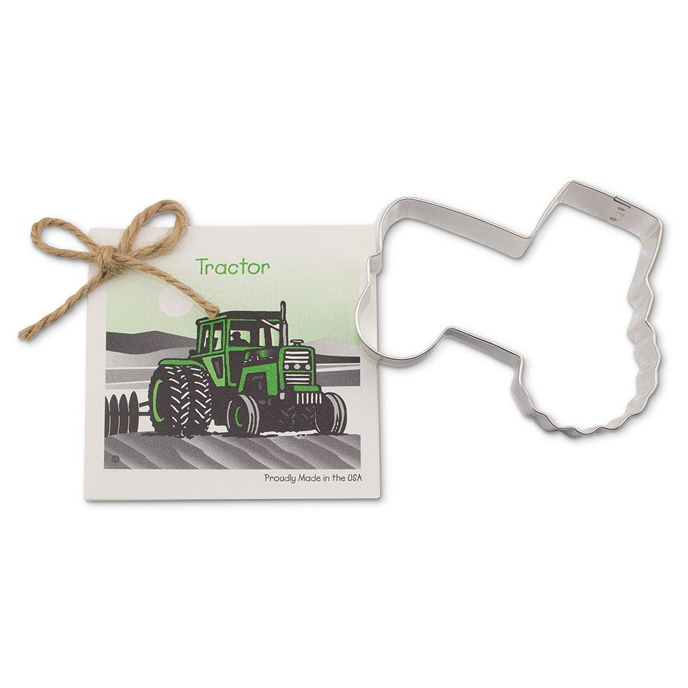 Ann Clark Cookie Cutter Tractor with Recipe Card #1501178