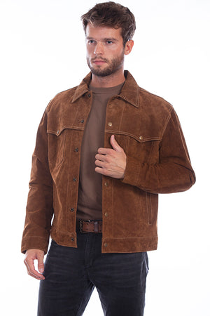 Scully Men's Suede Jean Jacket