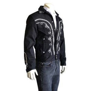 Vintage Inspired Western Men's Rockmount Jacket Bolero Side