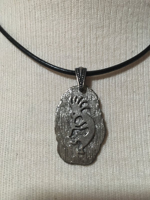 Spirit of the West Kokopelli Pendant on Cord 