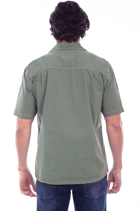 Farthest Point Collection Traveler Short Sleeve Moss 