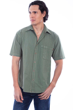 Farthest Point Collection Traveler Short Sleeve Moss 