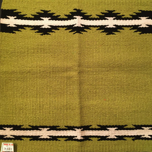 Saddle Blanket Navajo Light Green