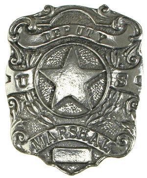 Historic Replica Badge Deputy US Marshal Shield