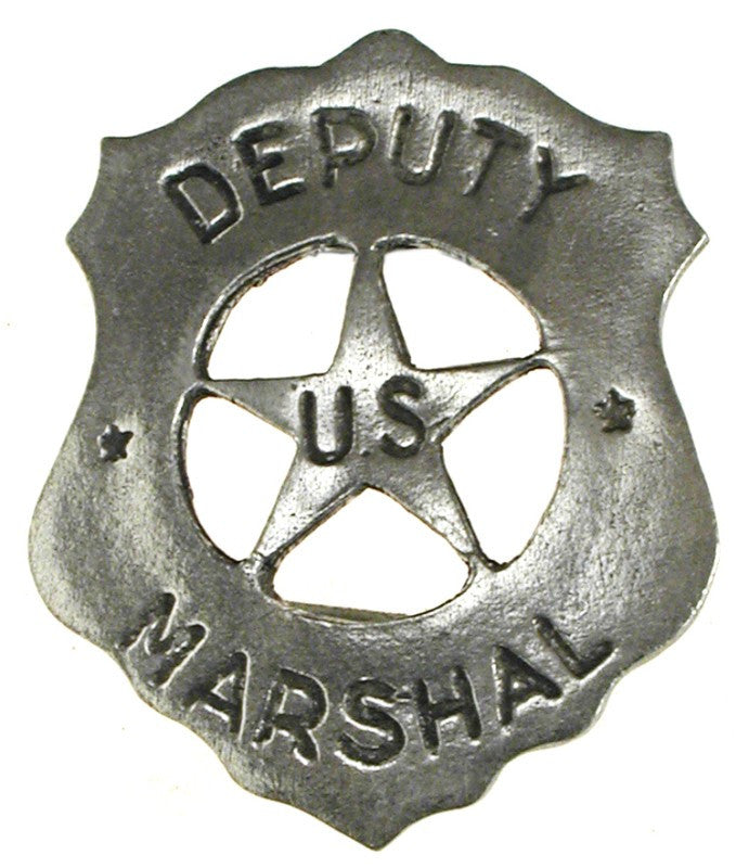 Historic Replica Badge Deputy US Marshal Shield Front