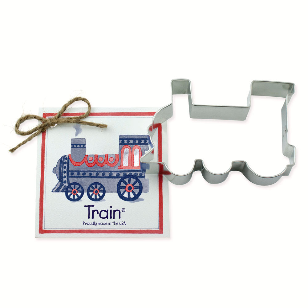 Ann Clark Cookie Cutter Train with Recipe Card #1501071