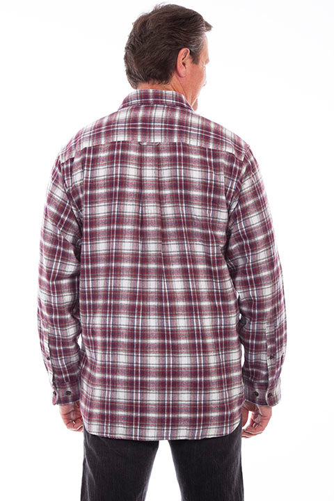 Men's Farthest Point Collection Shirt: Outdoor Flannel Plaid