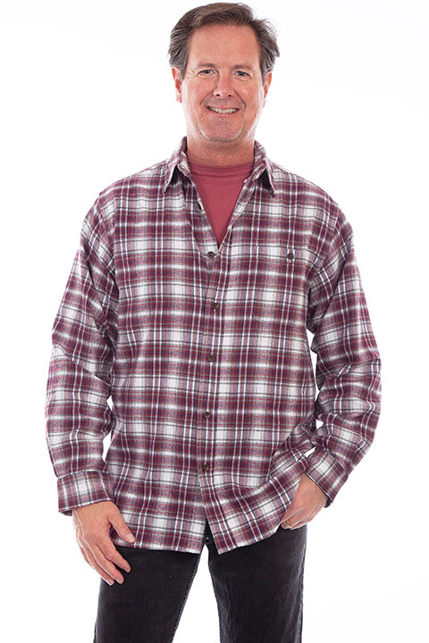 Men's Farthest Point Collection Shirt: Outdoor Flannel Plaid