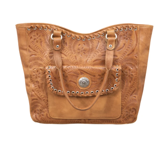 American West Handbag Annie's Secret Tote Bag Front