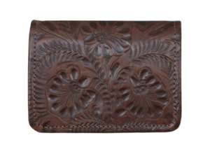American West Handbag Tri-Fold Wallet Brown #6685882