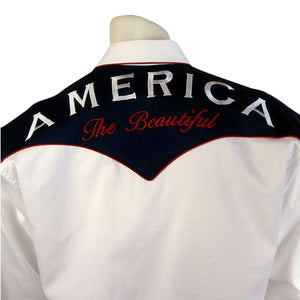 Rockmount Ranch Wear Men's America The Beautiful Shirt Back #167000