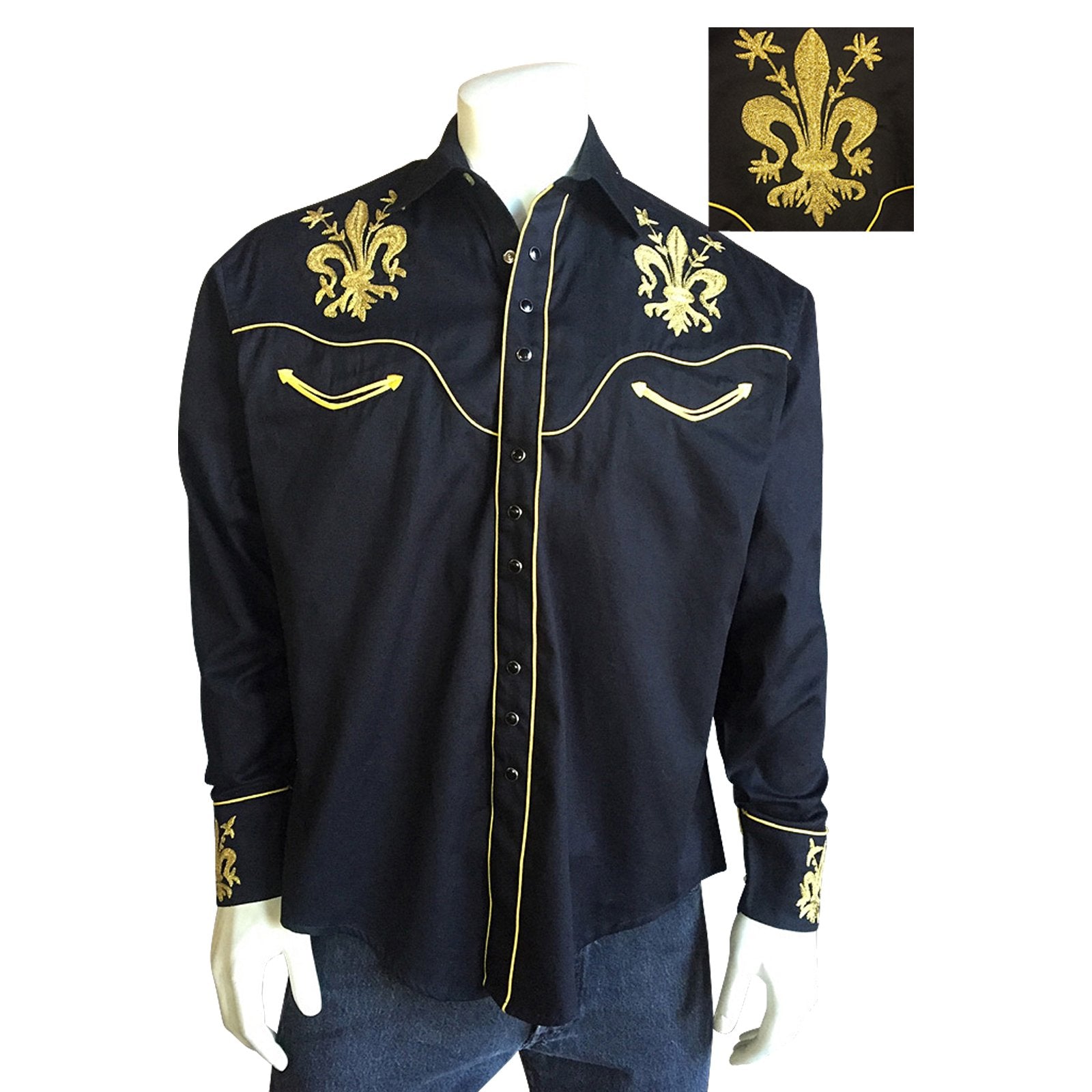 Rockmount Ranch Wear Men's Fleur-de-Lis #176775
