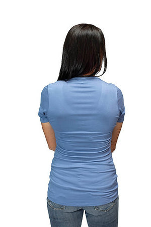 Liberty Wear Ladies' Top Old Whiskey Blue Back