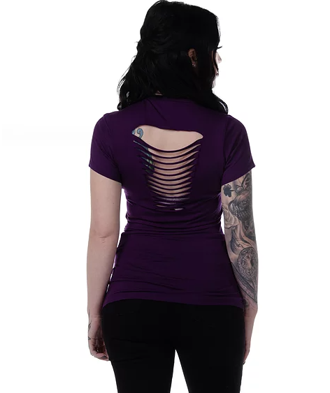 Liberty Wear Ladies' Wicked Purple Front #117046