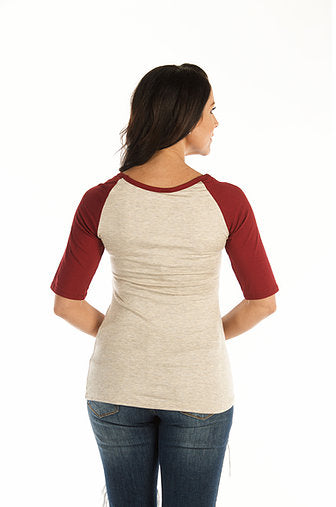 Liberty Wear Ladies' Patriotic Top Front #117127