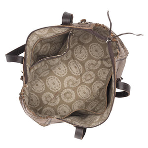 American West Navajo Soul Tote Concealed Carry Interior