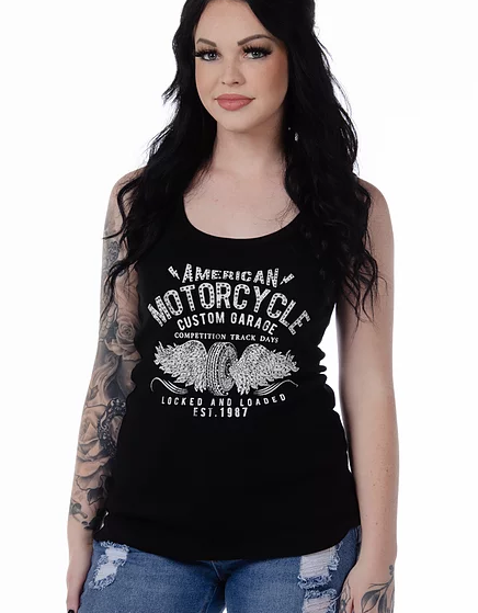 Liberty Wear Road King Tank Black #117519