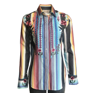Rockmount Ranch Wear Ladies' Vintage Inspired Western Serape Stripe Front