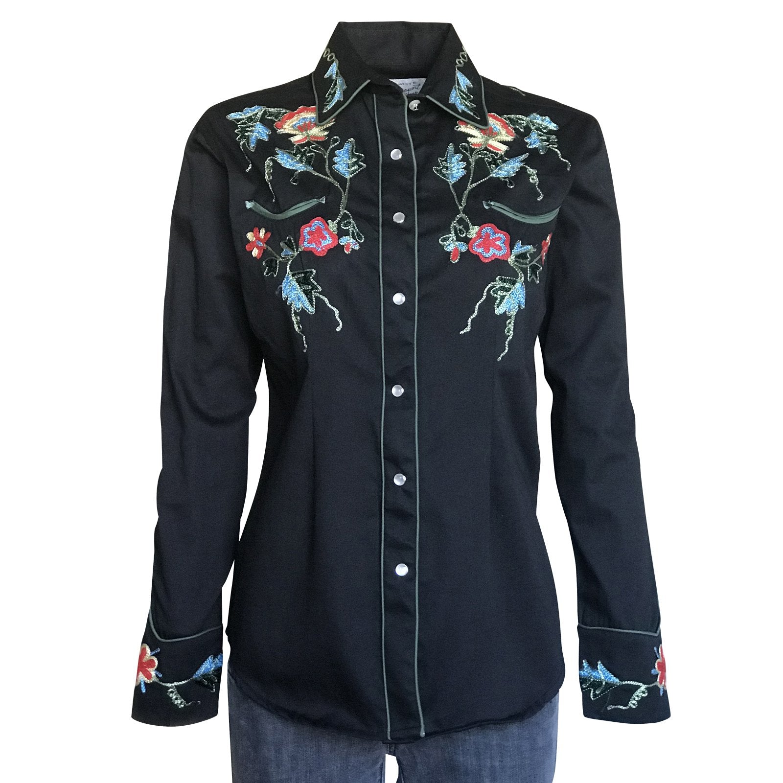 Vintage Western Shirt Collection: Rockmount Women's Fancy Planets