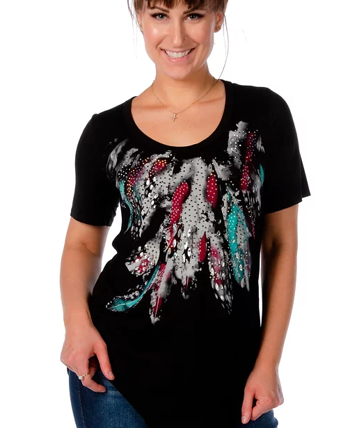Liberty Wear Feather Tunic #117968
