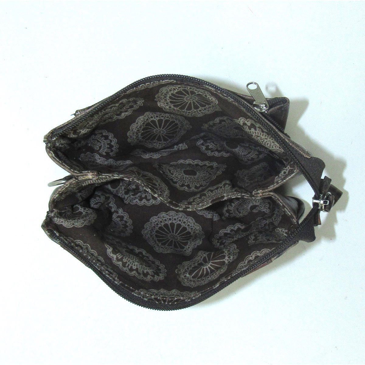 American West Hitchin' Post Collection Event Wristlet Clutch Interior