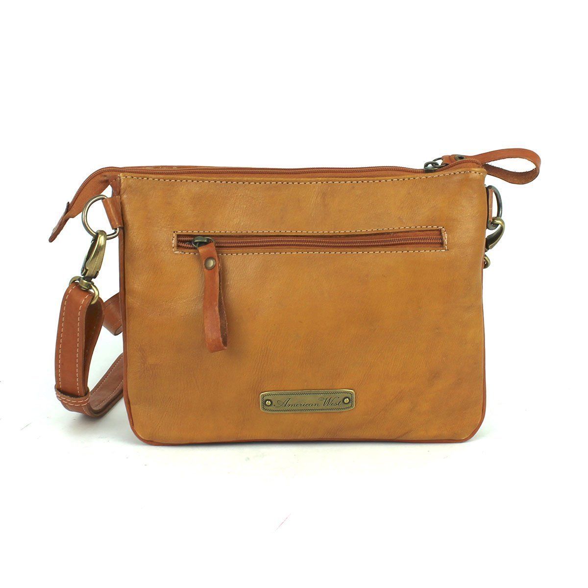 American West Texas Rose Multi Compartment Crossbody Bag