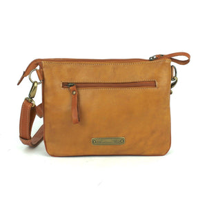 American West Texas Rose Multi Compartment Crossbody Bag Back