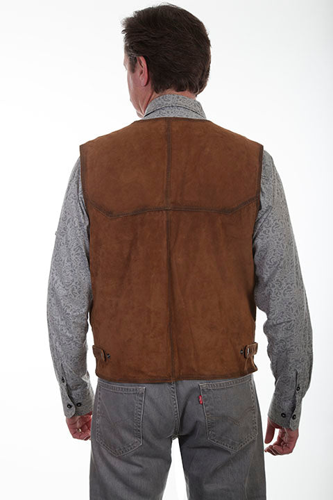 Scully Men's Buffed Lamb Vest Front