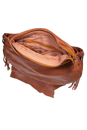 Scully Ladies' Leather Handbag Natural Edge Flap Interior #719182