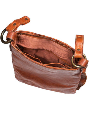 Scully Shoulder Crossbody Handbag with Natural Flap Interior