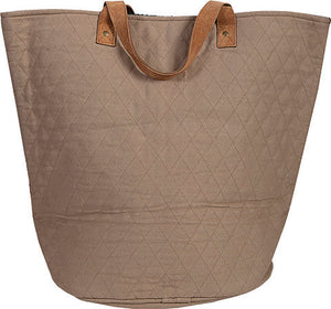Scully Woven Tote Quilted Back