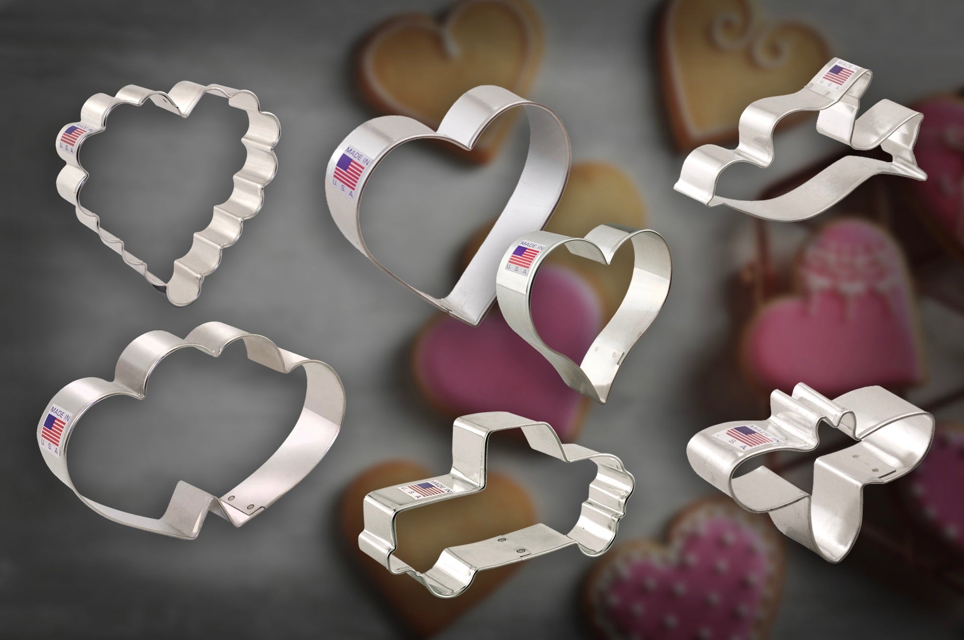 Ann Clark Cookie Cutter Baking With Love Collection