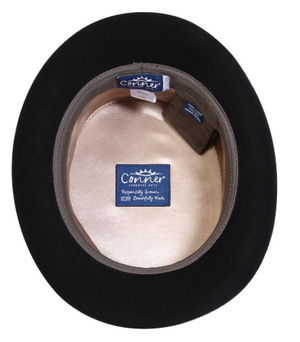 Conner Handmade Hats Time Travel Black Interior #121071A