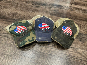 Original Cowgirl Clothing Buffalo Honor Cap 