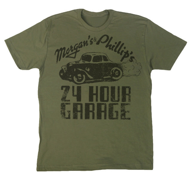 Morgan's & Phillip's 24 Hour Gararge T-Shirt