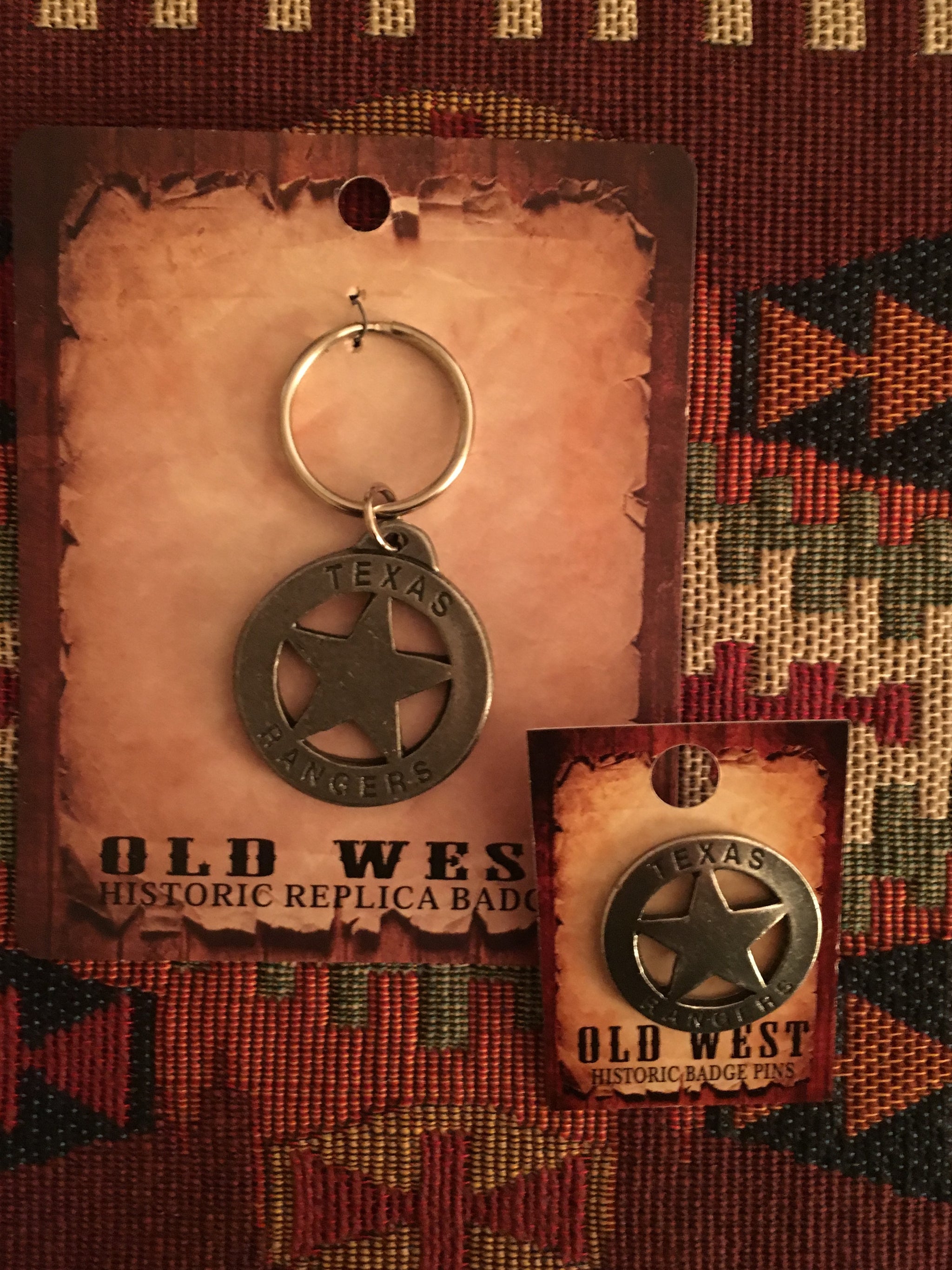 Old West Historic Replica Badge: Texas Rangers Star - OutWest Shop