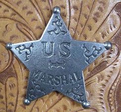 Historic Replica Badge U.S. Marshal Front