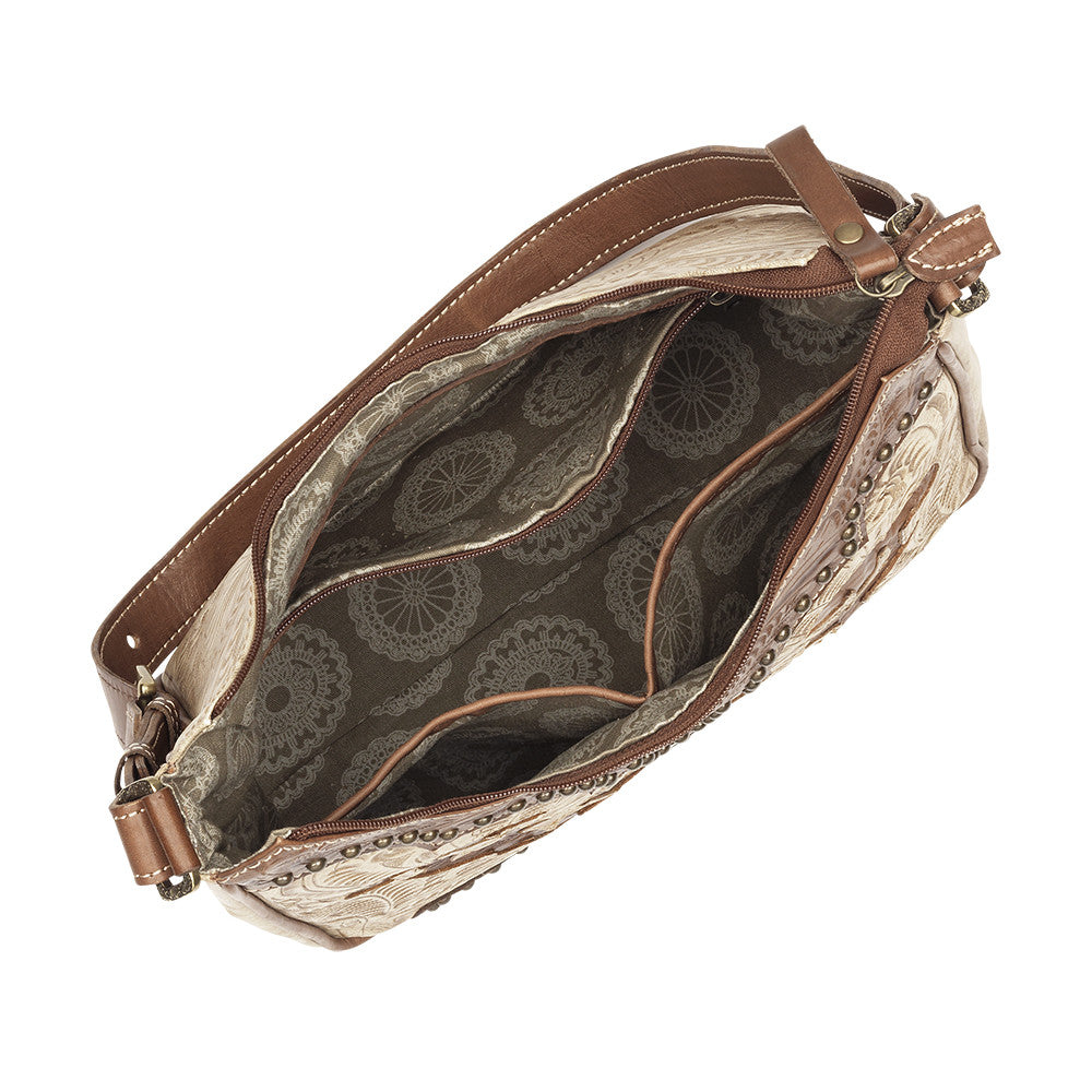 American West Handbag, Annie's Secret Collection, Shoulder Bag, Interior