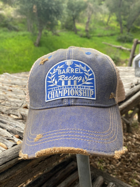 Original Cowgirl Clothing Barrel Racing Championship Blue #2702024
