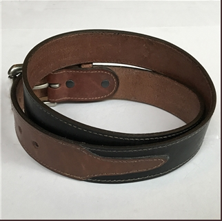 Rockmount Ranch Wear Leather Black and Tan Belt