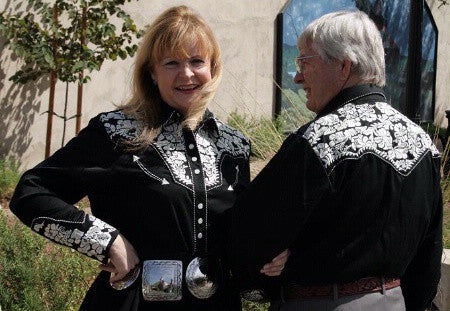 Vintage Inspired Western Shirt: Women's Scully Gunfighter