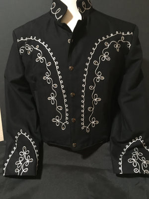 OutWest Bolero Men's Jacket with Crystals Front #100010