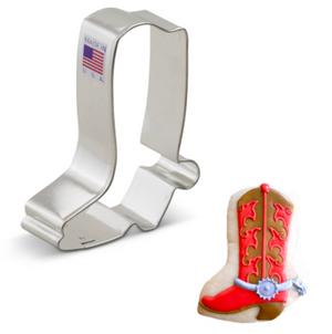 Ann Clark Cookie Cutter Cowboy Boot with Cookie