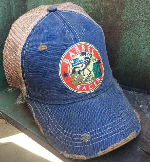 Barrel Racer Blue Ball Cap #270692