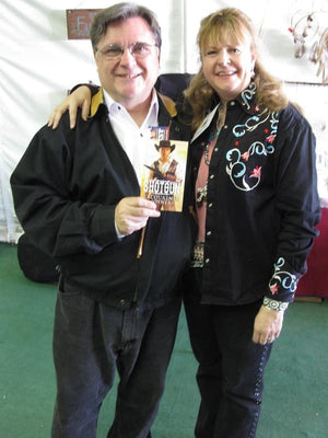 C. Courtney Joyner (L) 2014 Buckaroo Book Shop, Santa Clarita Cowboy Festival