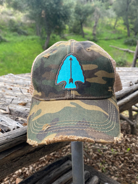 Original Cowgirl Clothing Dakota Arrowhead Turquoise #2702013