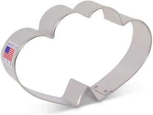 Ann Clark Cookie Cutter Double Heart #158163