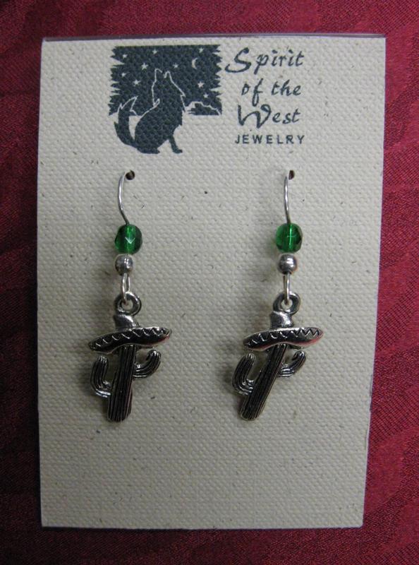 Spirit of the West Cactus Earrings