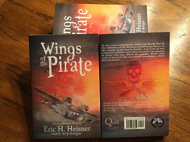 Wings of the Pirate Book Cover by Eric H. Heisner & Al P. Bringas