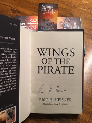 Wings of the Pirate Book Cover by Eric H. Heisner & Al P. Bringas